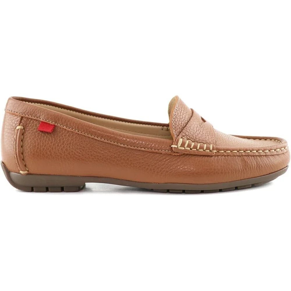 Marc Joseph New York Carroll Street Penny Loafer Women's US 8 Brown Shoes FZP634